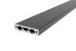 Preview: Aluminiumprofil 80x16 Nut 8 I-Typ Schwarz